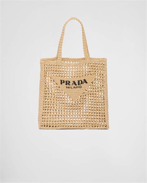 prada bolsa rafia|Prada Totes for Women .